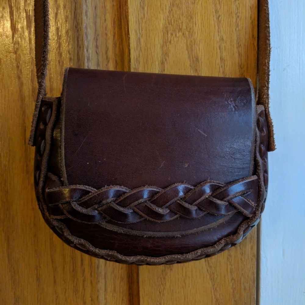American Eagle leather crossbody